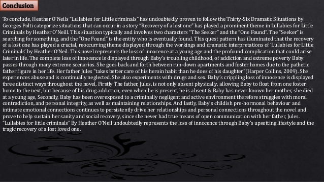 lullabies for little criminals social determinants of health Lullabies for little criminals quotations